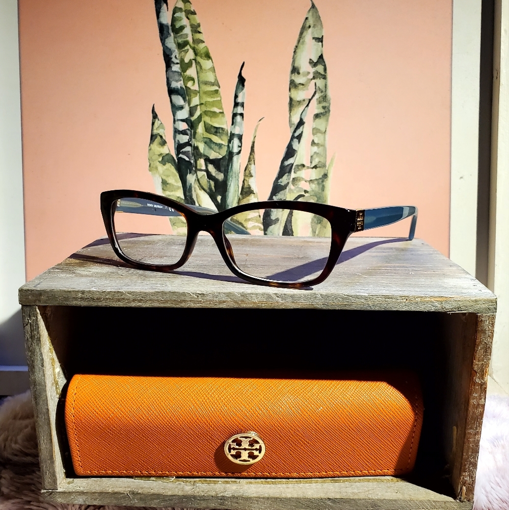 Authentic Tory Burch "TY 2049 1359" glasses. (3)